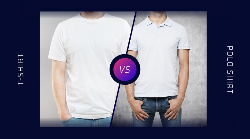 Difference Between T-Shirts vs Polo?