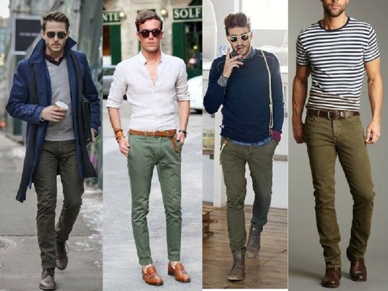 What Color Shirt to Wear with Olive Green Pants?