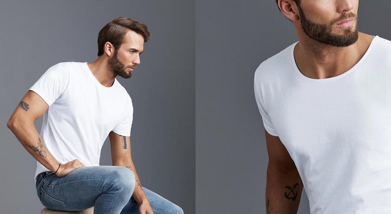 Popular brands that are known for offering T-shirts suitable for tall, skinny guys